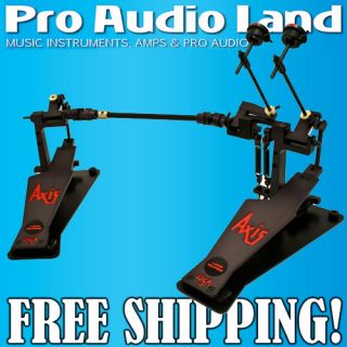 Axis Percussion A L2 A Series Longboard Double Bass Kick Drum Pedal 