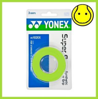   Yonex Super Grap Overgrip 3 Pack Tennis Badminton Supergrap