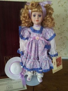 Authentic Dynasty Collection Porcelain Doll ARIEL with Blue Eyes and 