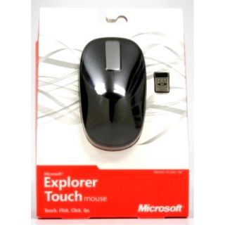 Microsoft U5K 00001 Explorer Touch Mouse USB Wireless Mouse BlueTrack 