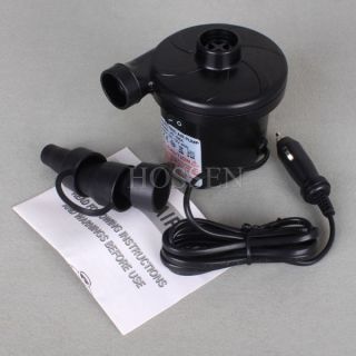 DC 12V 3800PA Electric Air Pump for Car Boat Multi Function Inflation 