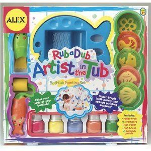   Dub Artist In The Tub Bath Paint Set New Bath Toddler Baby Games Toys