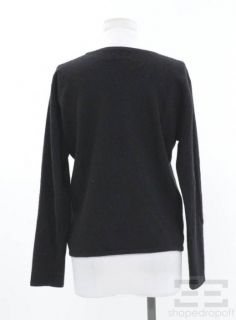 Ballantyne for Cashmere Black Cashmere Long Sleeve Sweater Size 5 