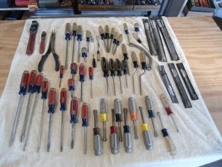Craftsman Tools Lot Screwdrivers Specialty Tools Garage Auto Repair 