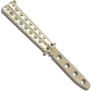   Practice Butterfly Balisong Trainer Training Knife Dull Tool