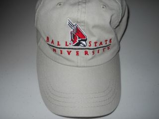 Ball State University Cardinals Baseball Hat NWOT