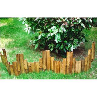 description our bamboo fence edging is an affordable way to add a 