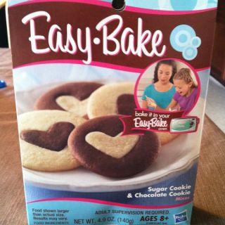 Easy Bake Oven Sugar Cookie Chocolate Cookie Mixes