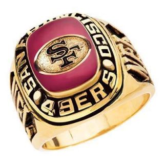Balfour Trophy Display Ring San Francisco 49ers HUGE NFL NEW One Size 