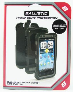 Ballistic HA0850 M005 Black Cellphone Case Rotating Holster for HTC 