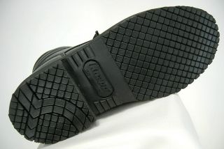 Mens Knapp 2663SR Slip Resistant Black Boots 6 E New