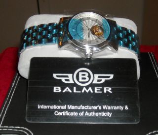 Balmer Swiss Gents Mercury Automatic Limited Edition Visible Balance 