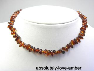 Natural Baltic Amber European Teething Baby Necklace