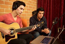 Hear an entire GarageBand session and individual instrument recordings 