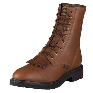 Ariat Work Boots Mens Cascade 8 9.5 B Western Sunshine 10002420