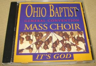 Ohio Baptist General Convention Mass Choir Its God CD