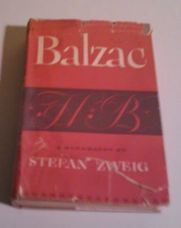 Stefan Zweig Balzac Viking Press 1946 G
