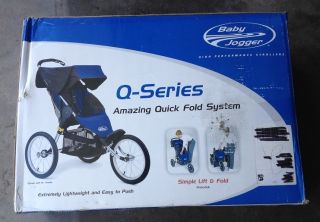 Series Baby Jogger Jogging Single Stroller Q 16 inch Tires Red 