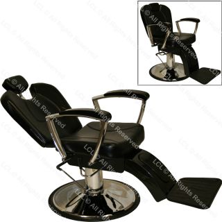 Professional Hydraulic Reclining Barber Chair Recline Beauty Spa Salon 