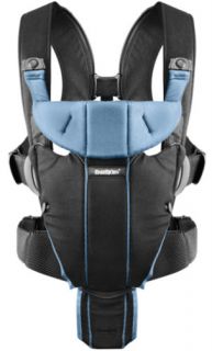 BabyBjorn Baby Bjorn Child Carrier Miracle Soft Cotton Mix Black Light 