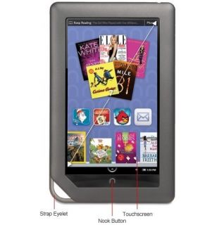 Barnes Noble Nook Color eBook Reader 8GB Wi Fi 7in Black