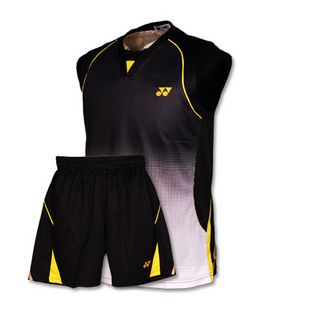 New 2011 Yonex Men Badminton Sleeveless Shirt 1017 9652 Short Set 