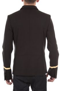 Neil Barrett New Man Jacket Coat Blazer Sz 48ITA M BGI39K51 Black 