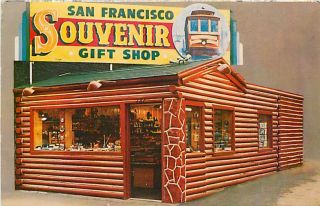   Francisco, California, San Francisco Souvenir Shop, Roberts No SC2196
