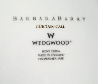 Wedgwood Barbara Barry Curtain Call 5 PC Place Setting