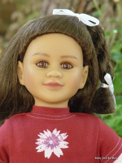 New in Box My Twinn Doll Keisha Dark Hair Brown Eyes
