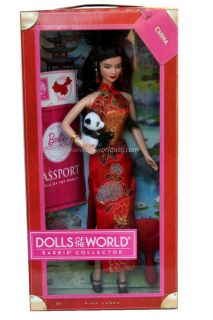 Barbie Passport Dolls of The World China 2011