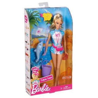 Barbie I Can Be Dolphin Trainer NIB Plays Online Games