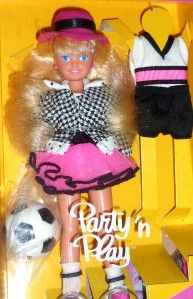 The following auction is for a Barbie Family Stacie Party n Play Doll