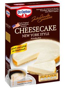 Dr Oetker Cheesecake Baking Mix New York Style