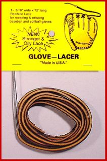 dark brown baseball glove lace repair kit the lace is dark brown on 