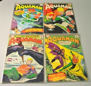 Lot of Aquaman DC Comics Silver Age ’s 26 – 29