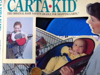 Baby Shopping Cart Cover USA Made Red Blue