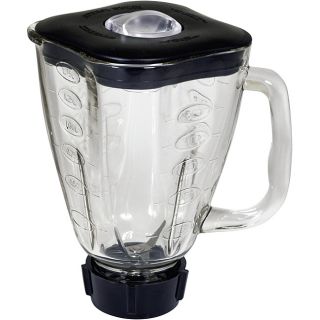 Oster Blender 6 Piece Extra Capacity 1 75 Liter Glass Jar Replacement 
