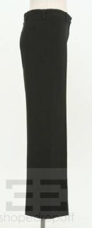 Balenciaga Le Dix Black Straight Leg Trouser Pants Size 40