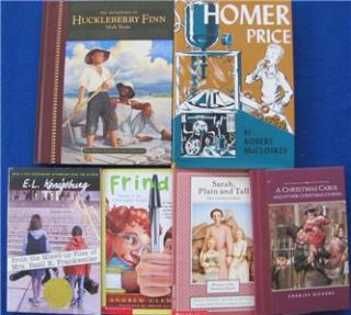 Lot 6 Childrens Classic Books Literature All Sonlight Fiar Five in A 