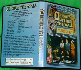 Outside The Wall DVD Richard Basehart Marilyn Maxwell