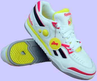 Reebok Pump Court Victory Dual Low Mens Leather Trainers UK 7 12 