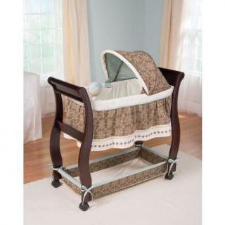 Carters Animal Parade Classic Comfort Wood Bassinet Baby Gear 