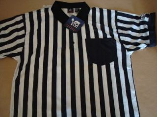   Referee Ref Jersey Uniform Shirt Mens Medium NEW Basketball Football
