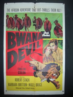 click here bwana devil robert stack 27x41 orig poster fr