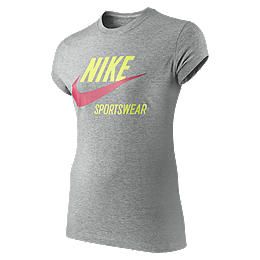 Camiseta Nike Graphic (8 a 15 años)   Chicas 395488_063_A