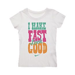 nike i make fast look good toddler girls t shirt $ 16 00 $ 12 97