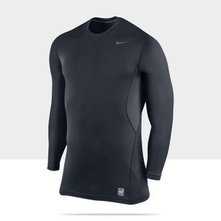 Nike Pro Combat Hyperwarm Fitted 12 Crew Mens Shirt 424895_476_A