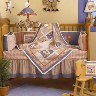 Osh Kosh Giddy Up Baby Crib Bedding Full Set Horse Cowboy 11 PC Full 