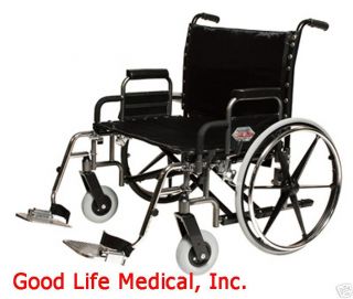 Bariatric Manual Wheelchair 650 Cap 26 w Swingaway